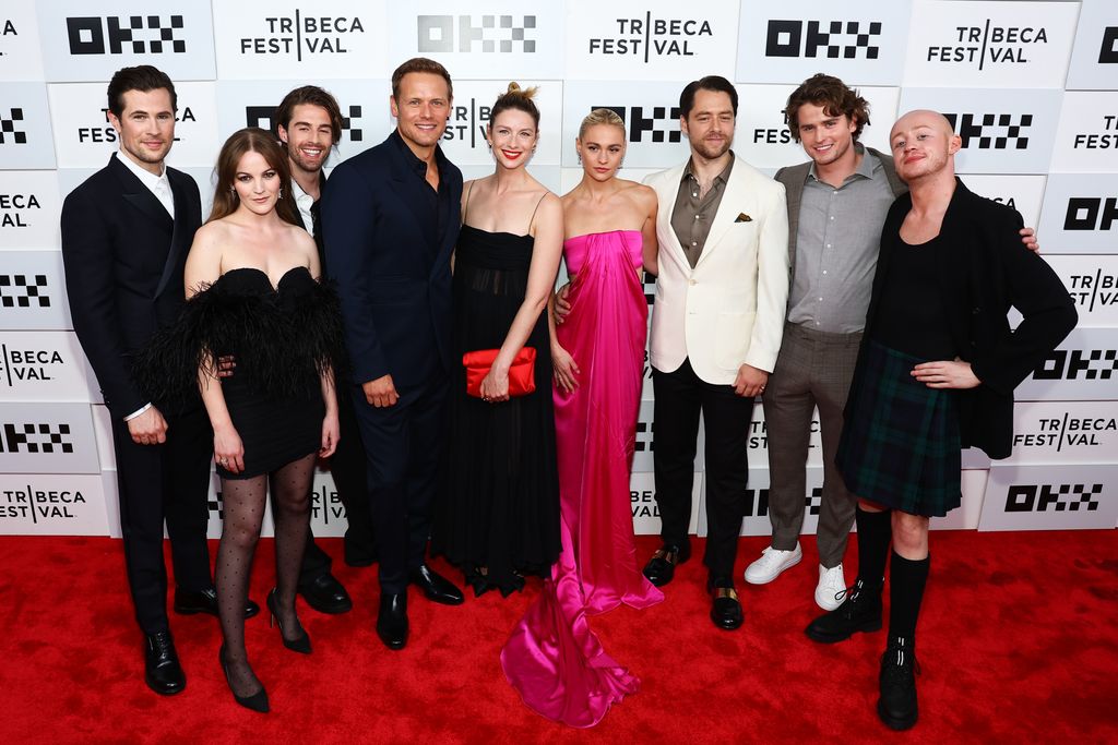 The cast of Outlander at the 2023 Tribeca Film Festival