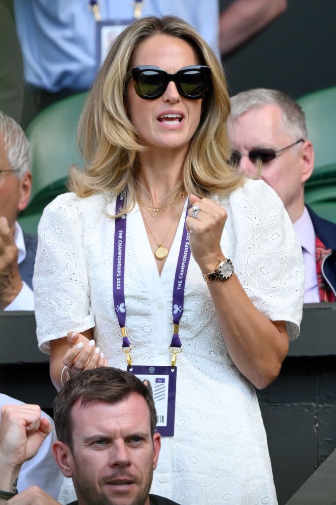 Andy Murray's wife is often spotted looking stylish courtside 