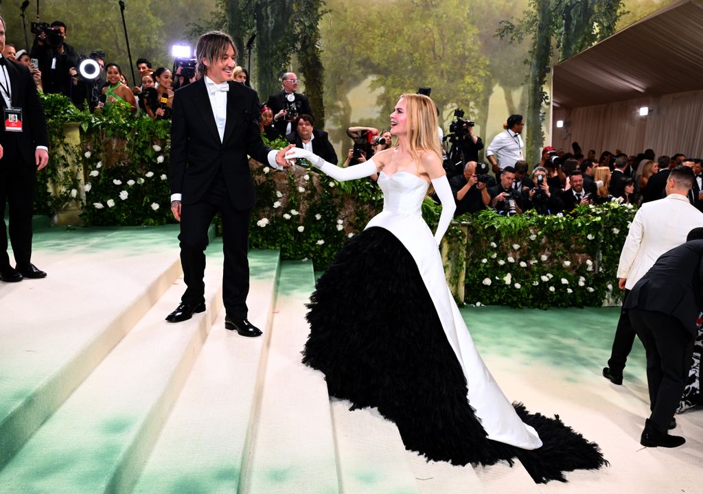 Keith Urban and Nicole Kidman attending the Metropolitan Museum of Art Costume Institute Benefit Gala 2024 