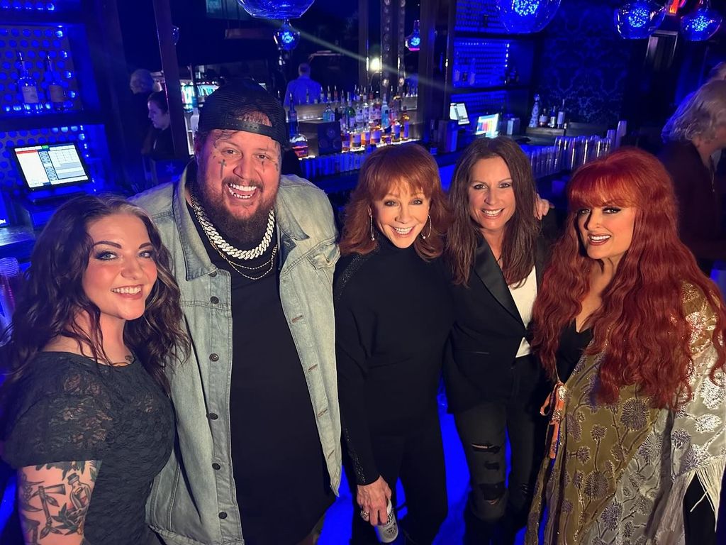 wynonna judd 60th birthday party with ashley mcbryde jelly roll reba mcentire 