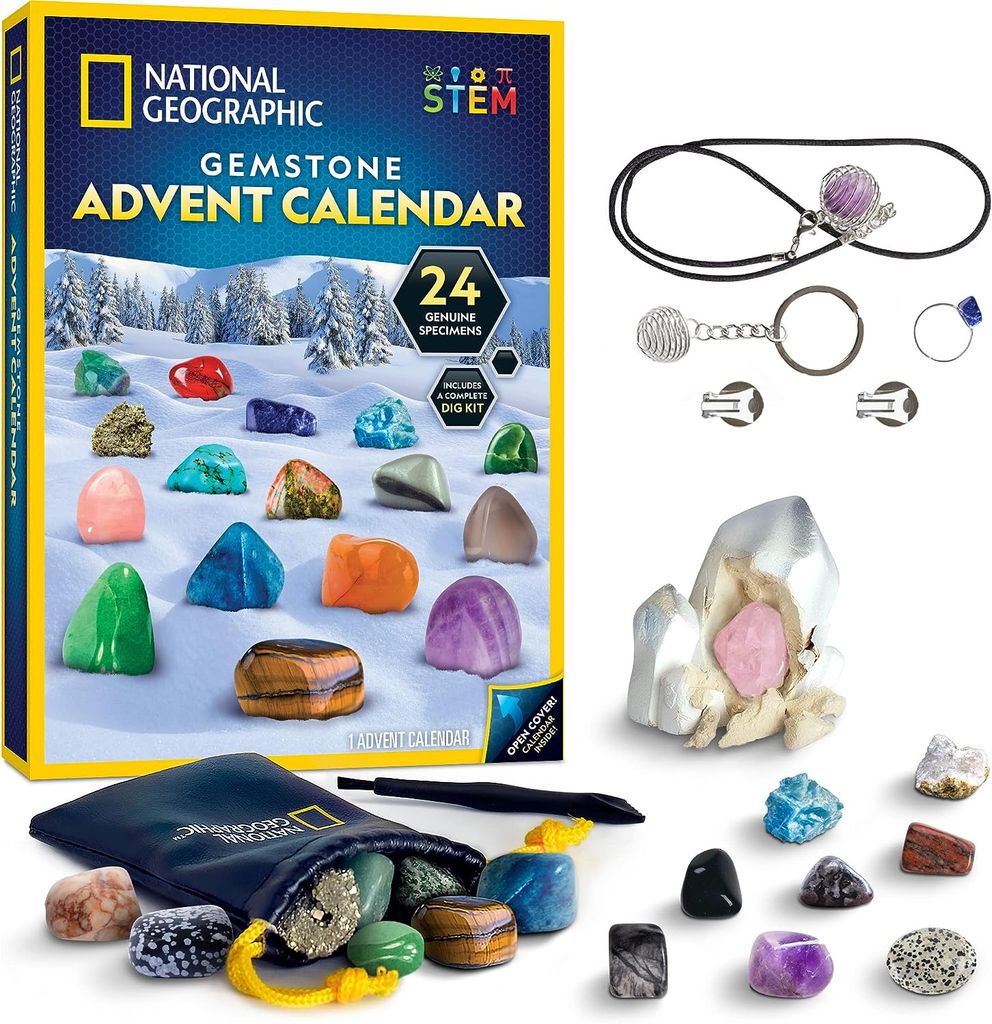 National Geographic gemstone advent calendar