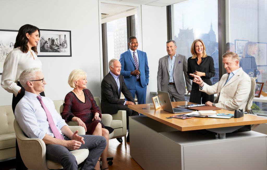 Lesley Stahl, Anderson Cooper, Scott Pelley, Bill Whitaker, Cecilia Vega, Jon Wertheim, Sharyn Alfonsi, and Bill Owens, from the CBS Original Series 60 MINUTES, scheduled to air on the CBS Television Network