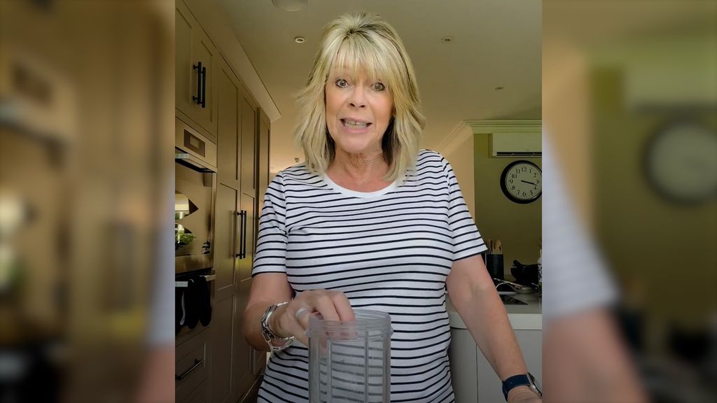 Ruth Langsford wearing her wedding ring in Instagram video