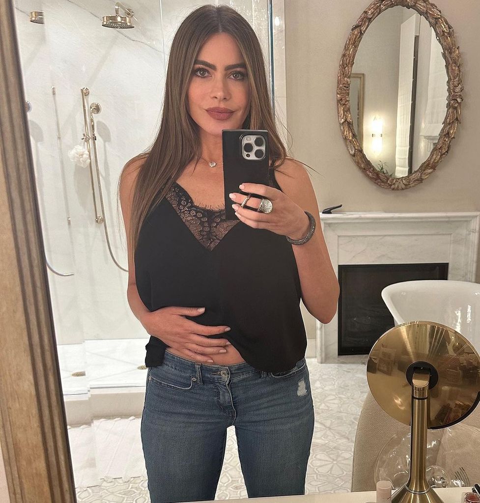 Sofia showcases her $30 Walmart jeans