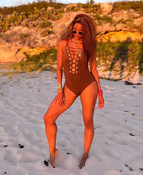 ciara cut out swimsuit