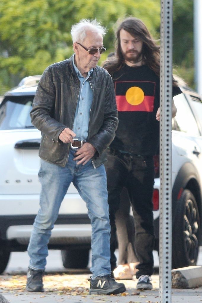 Paul Hogan and his son Chance 