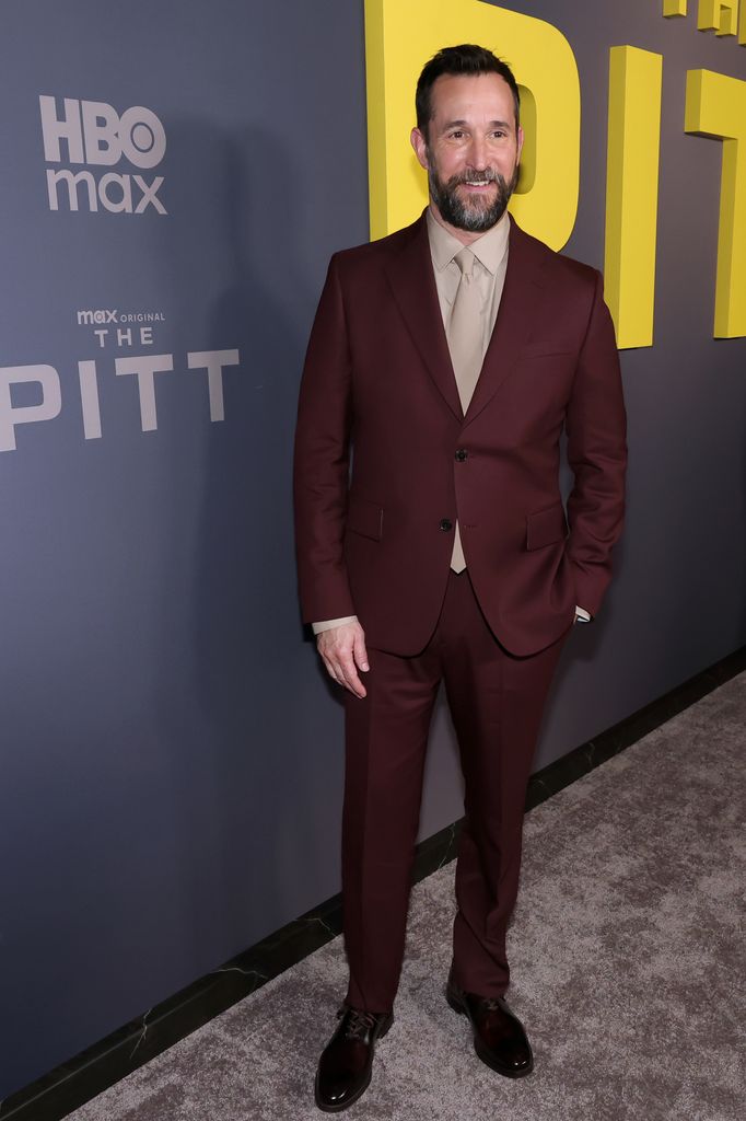 noah wyle the pitt premiere