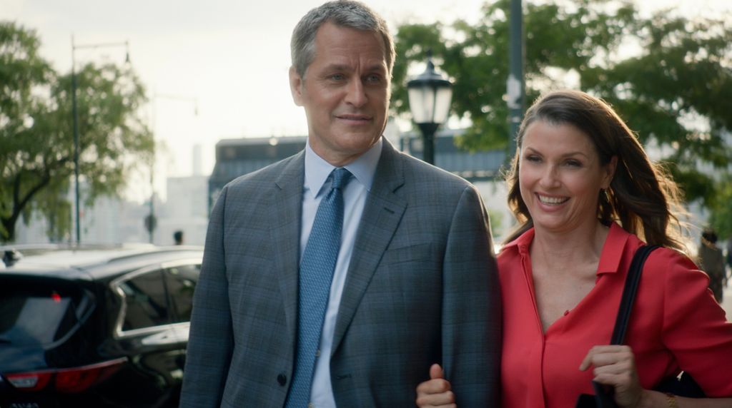 Peter Hermann as Jack Boyle and Bridget Moynahan as Erin Reagan Boyle