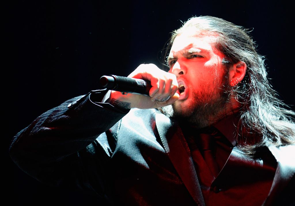  Singer Weston Cage performs during The 5th annual Vegas Rocks! Magazine Music Awards at The Pearl Concert Theater at the Palms Casino Resort on November 23, 2014 i