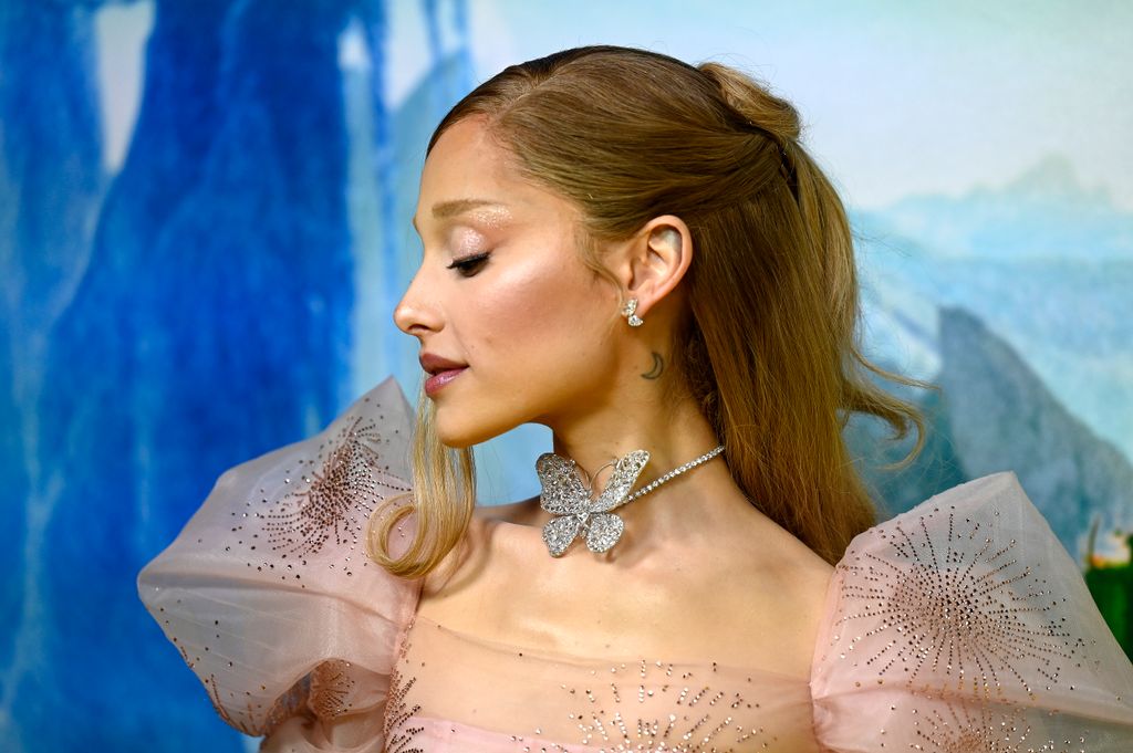 Ariana Grande attends the "Journey Through Oz" Tour to celebrate the Australian premiere of "Wicked" at State Theatre on November 03, 2024 in Sydney, Australia