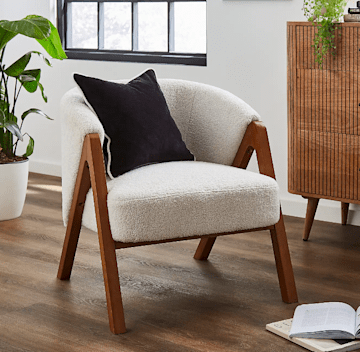 dunelm teddy arm chair 