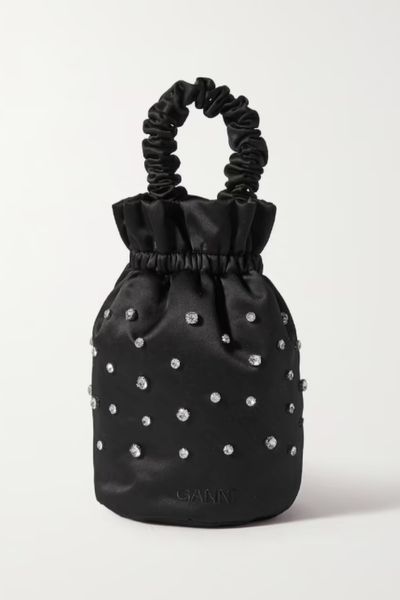 ganni studded bag