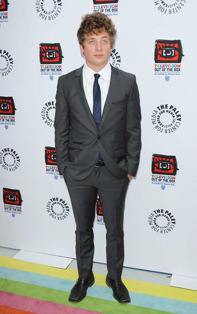 Jeremy Allen White arrives at the Paley Center's opening of "Television: Out Of The Box" in 2012