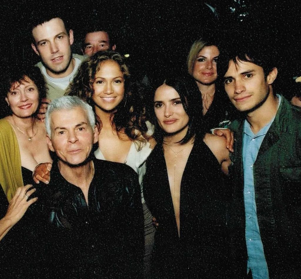 Susan Sarandon with her famous friends - posted to mark Jennifer Lopez's birthday 