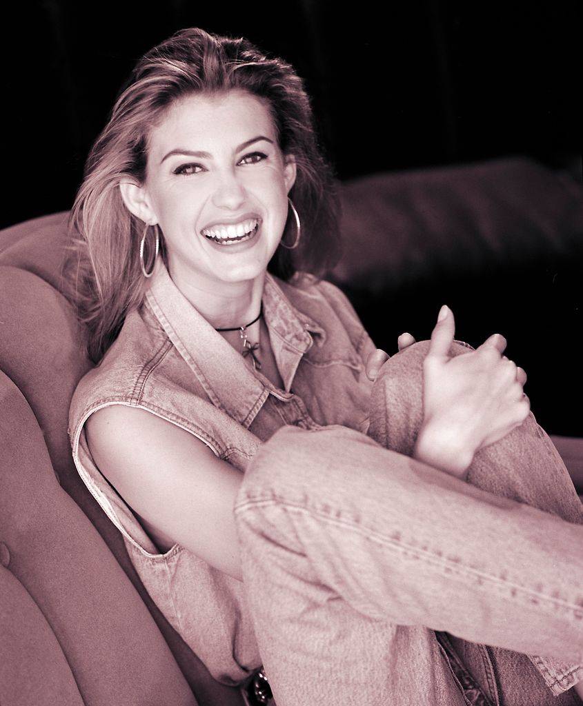 Gracie looks a lot like her mom Faith Hill (pictured here in 1993)