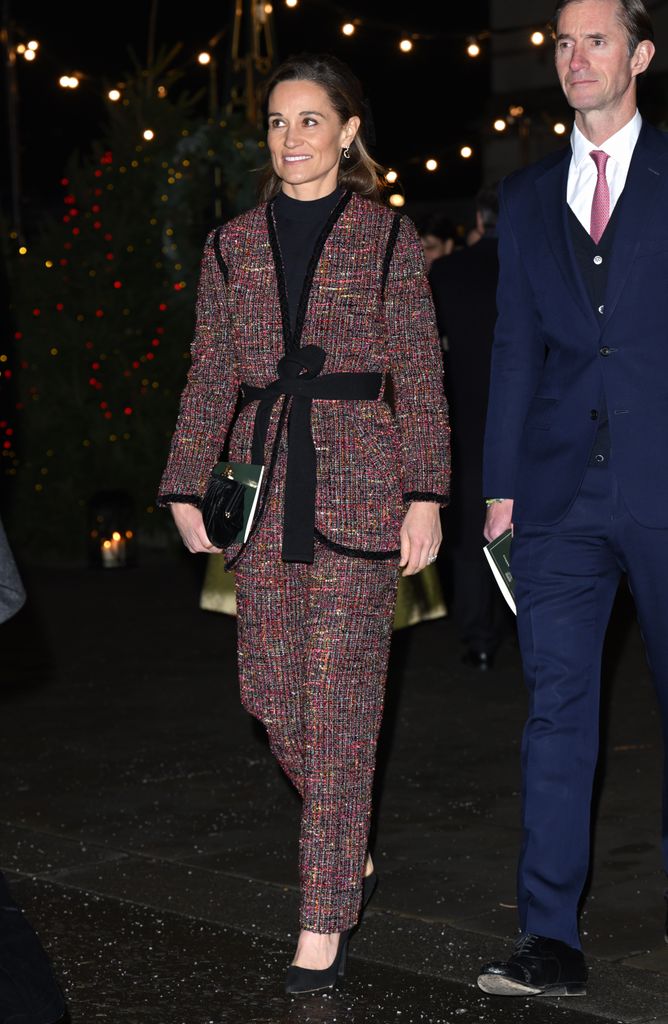 2023, Pippa Matthews attends The "Together At Christmas" Carol Service at Westminster Abbey on December 08, 2023 in London, England. (Photo by Karwai Tang/WireImage)