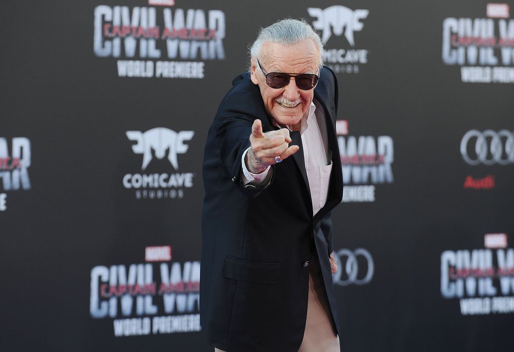 HOLLYWOOD, CALIFORNIA - APRIL 12:  Stan Lee attends the premiere of "Captain America: Civil War" at Dolby Theatre on April 12, 2016 in Hollywood, California.  (Photo by Jason LaVeris/FilmMagic)