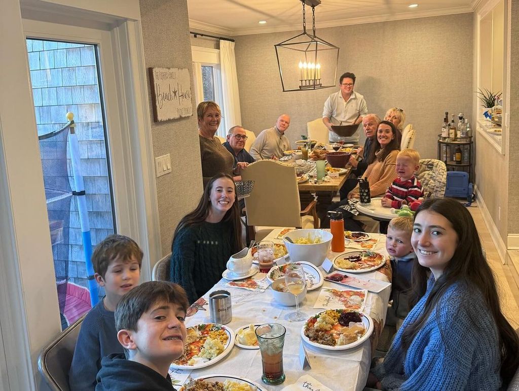 Dylan Dreyer's son Rusty wasn't so happy at the Thanksgiving dinner!