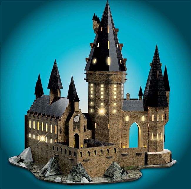 hogwarts lightup model