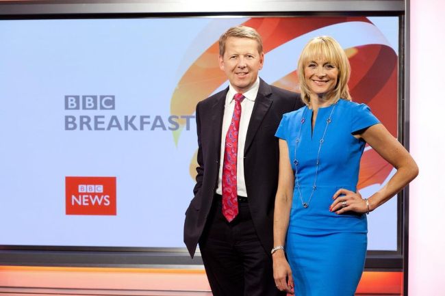 Louise Minchin and Bill Turnbull on BBC