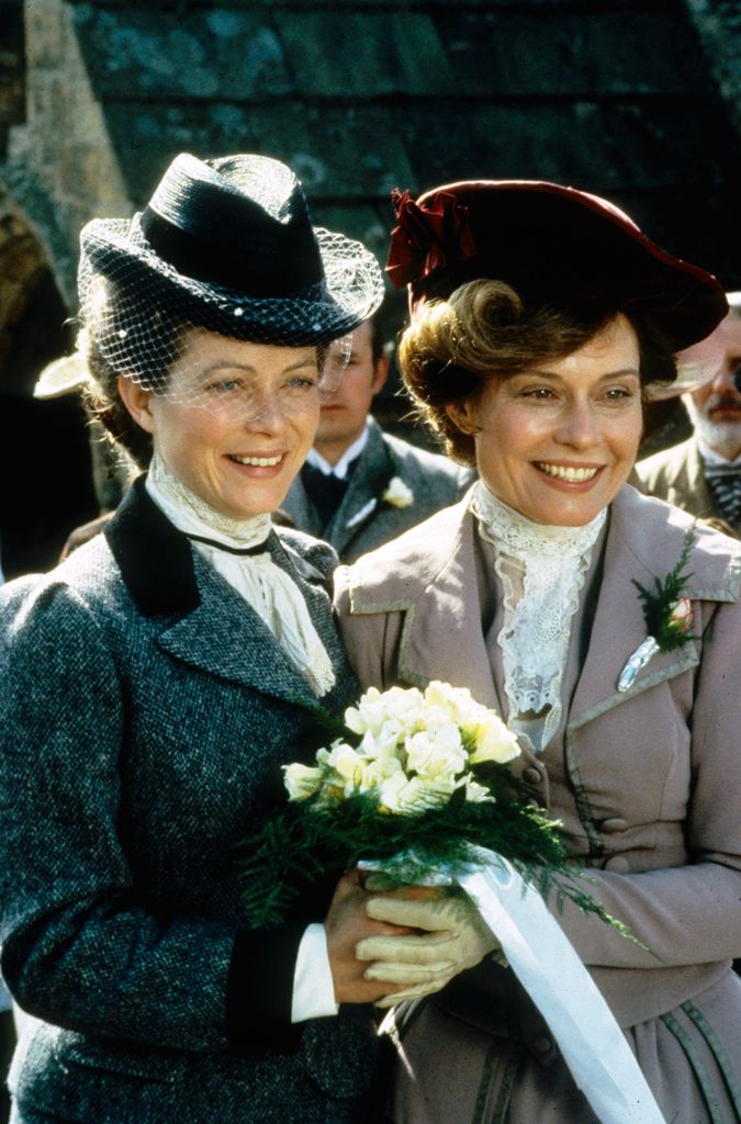 Jenny in A Woman of Substance period costume