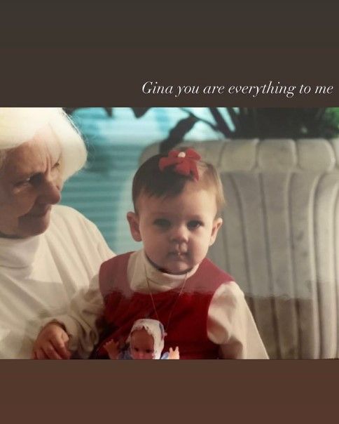 nicola peltz as a baby with grandmother