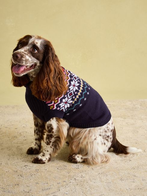 Joules Alba Navy Jumper for dogs