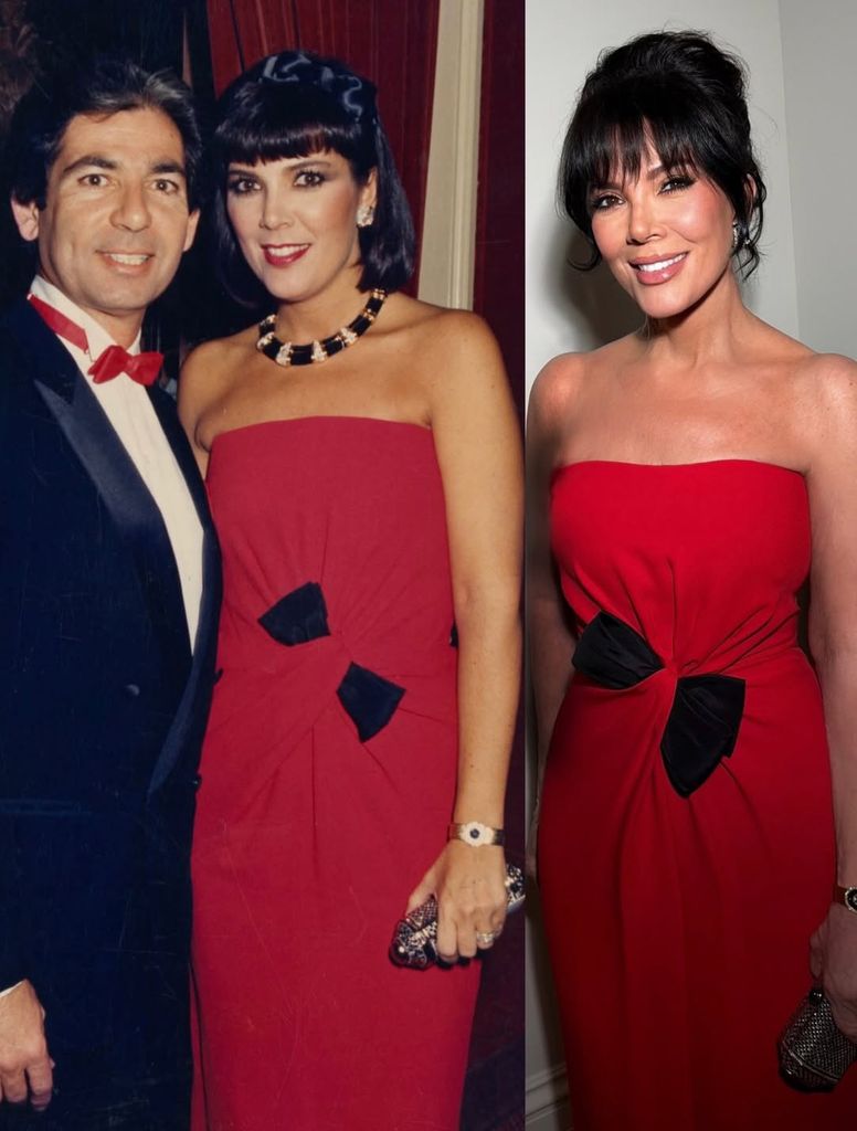 Kris Jenner flashback photo