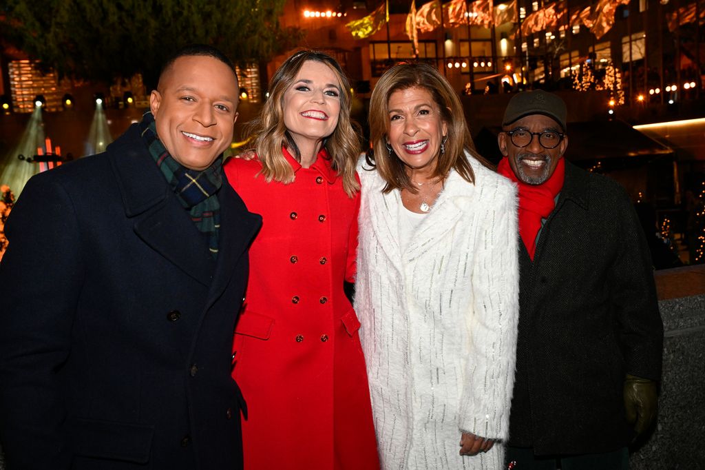 Craig Melvin, Savannah Guthrie, Hoda Kotb, Al Roker 