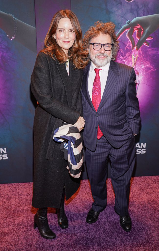 Tina Fey and Jeff Richmond  on red carpet