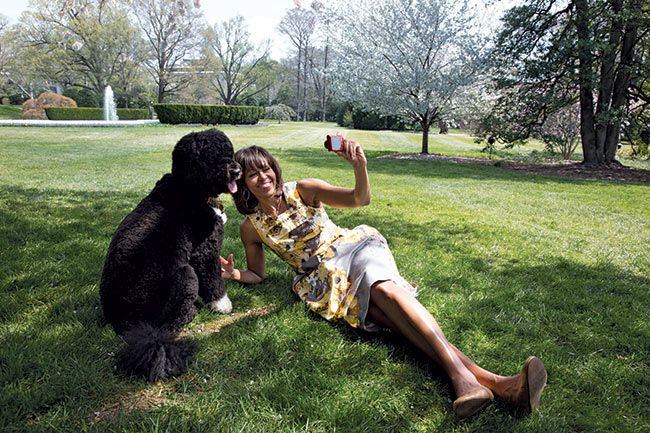 Michelle Obama white house garden