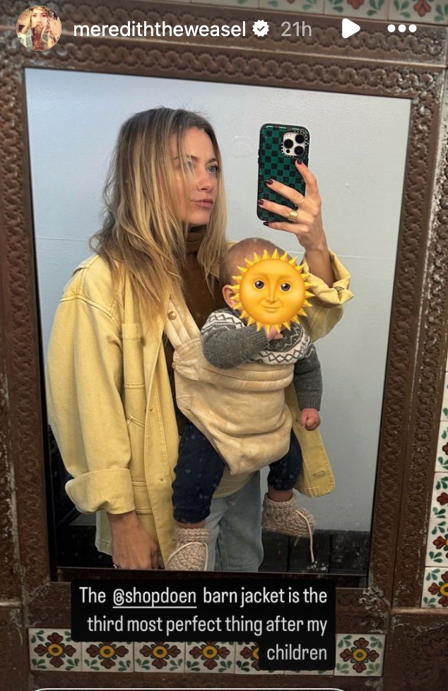 Goldie Hawn's youngest son Boone looked adorable ahead of his first Christmas 