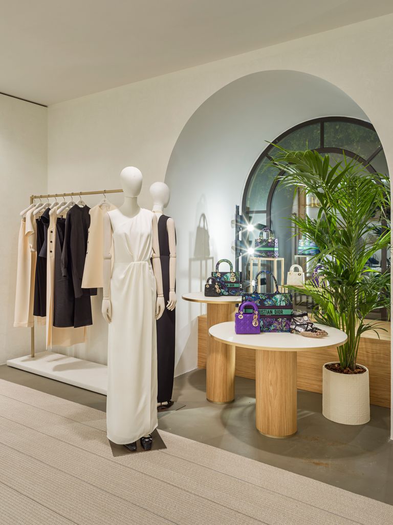 Inside the heavenly Dior store