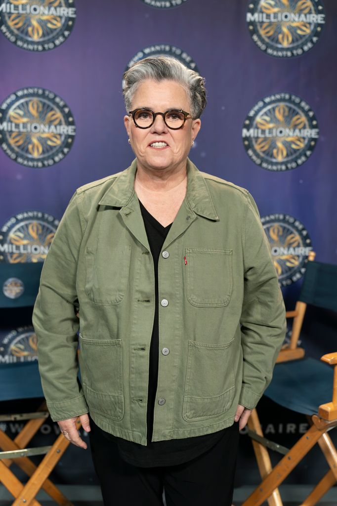 rosie odonnell on set who wants to be a millionaire