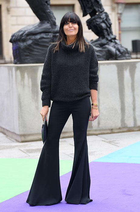 Claudia Winkleman style shock: the star wore THESE retro trousers