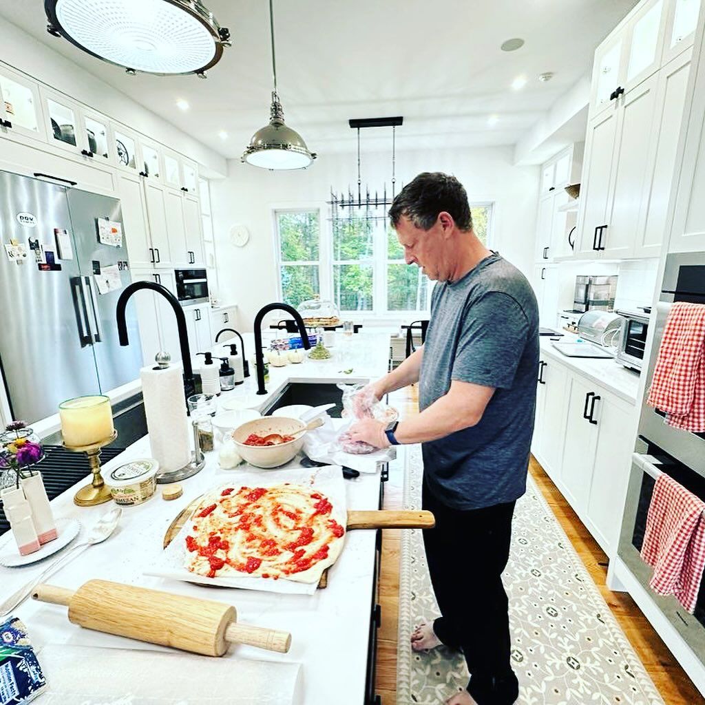 Savannah Guthrie's husband cooks up a storm in their beautiful family home