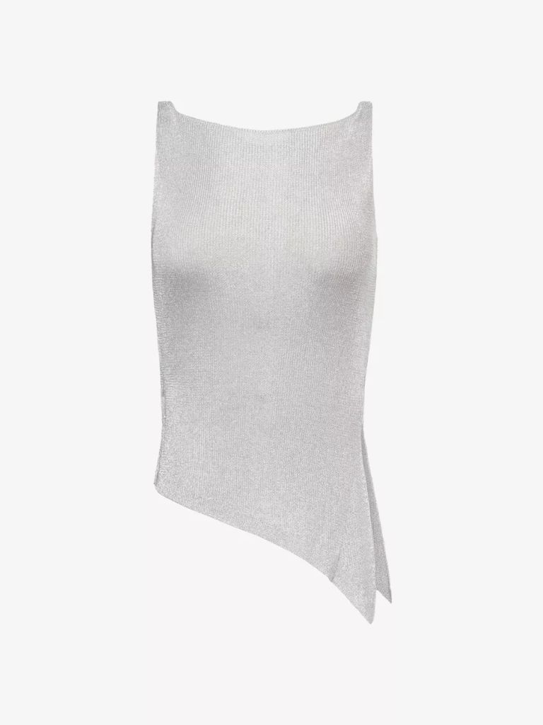 Amelia Metallic Knitted Top
