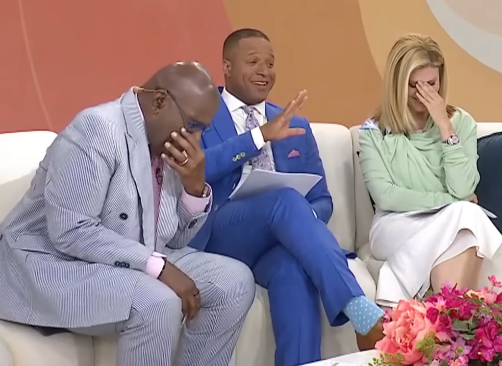 Al and Jill Martin head in hands as Craig offers up apologetic hand on Today