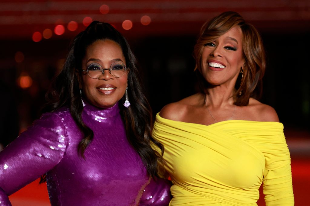Oprah Winfrey and Gayle King glam