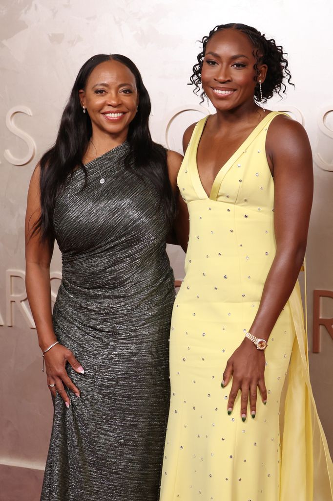 Candi Gauff and Coco Gauff at the 97th Oscars 