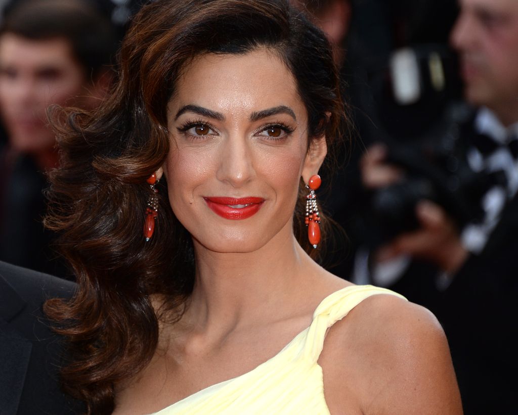  Amal Clooney attends the 'Money Monster' premiere during the 69th annual Cannes Film Festival at the Palais des Festivals on May 12, 2016 in Cannes, France.  (Photo by Anthony Harvey/FilmMagic)