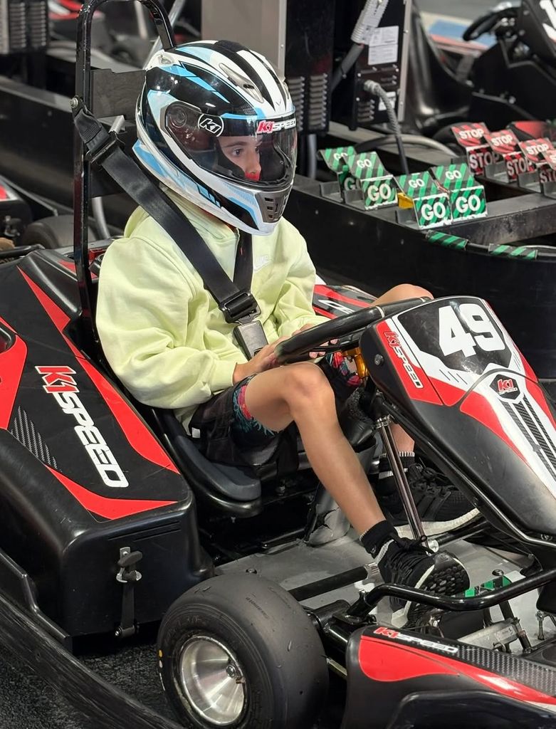 Sarah Michelle and Freddie's son Rocky is a daredevil