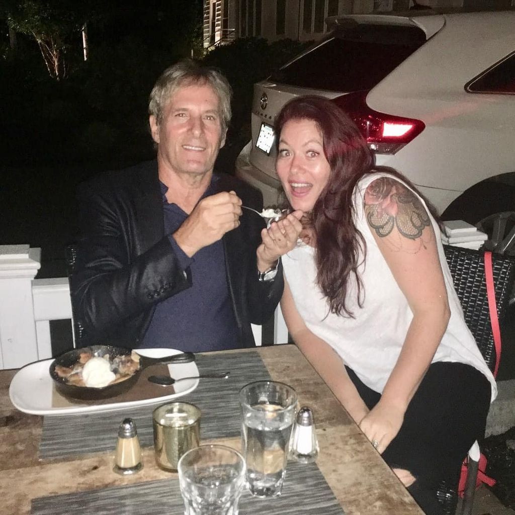 Michael Bolton with his daughter taryn Bolton