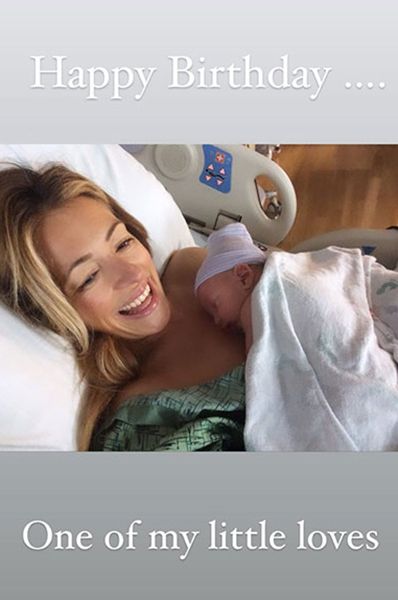cat deeley baby