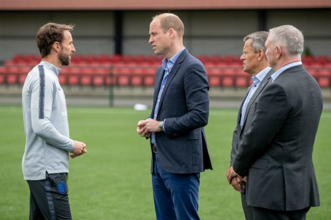 prince william england world cup message