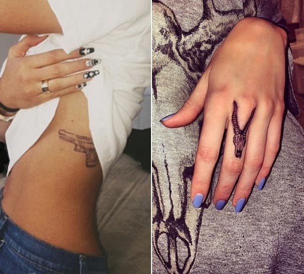 Khloe Kardashians Tattoos Everything To Know About Her Body Ink   Hollywood Life