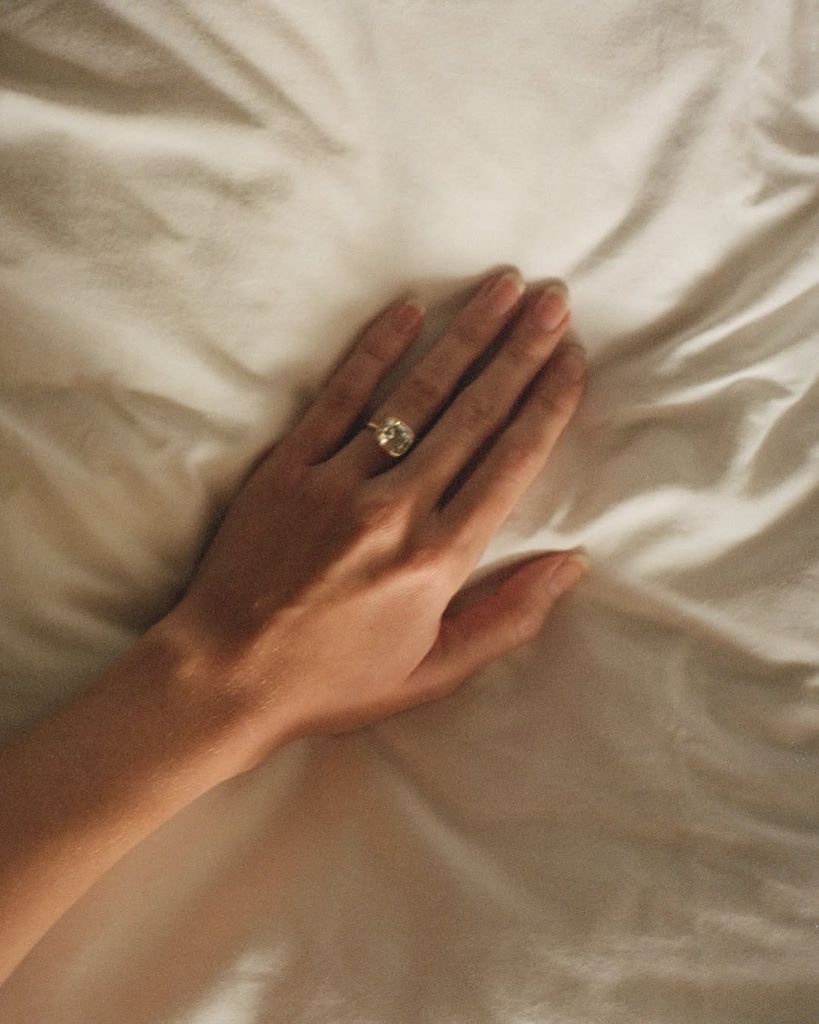 Gabriella Brookes diamond engagement ring