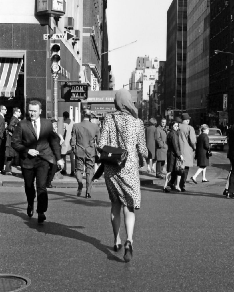 A stylish woman in New York City