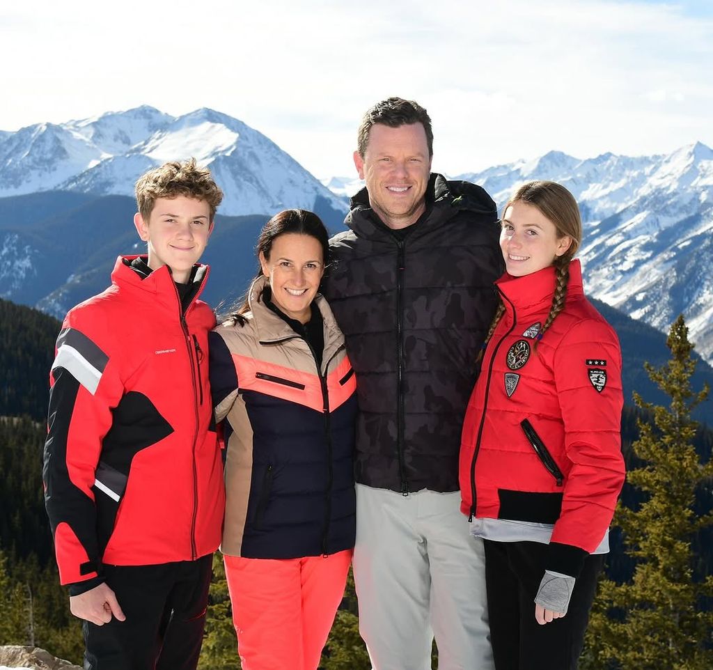 Willie Geist and his family