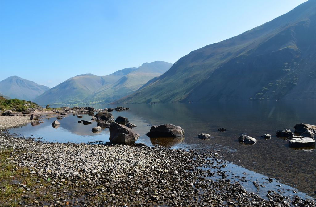 Views of Wasdale Head and Wastwater in the English Lake District